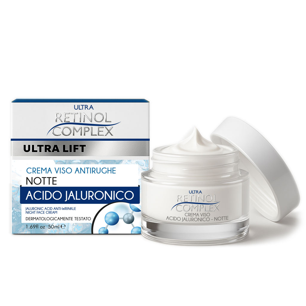 Crema viso notte all'acido jaluronico Retinol Complex 50 ml