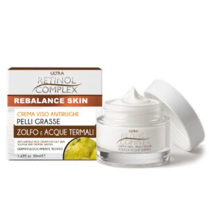 Crema viso allo zolfo e acque termali 50 ml Retinol Complex