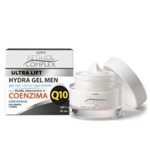 Hydra Gel Men con Coenzima Q10 50 ml Retinol Complex