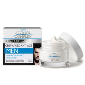 Crema Viso Uomo Idratante Antiage Retinol Complex