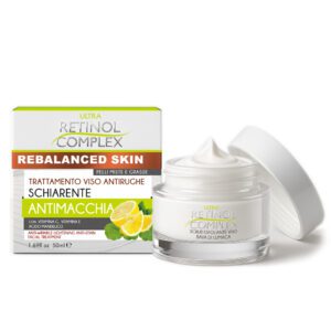 Trattamento viso schiarente antimacchia 50ml con vitamina C ed E