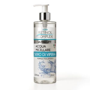 Acqua micellare al siero di vipera 200 ml Retinol Complex