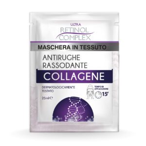 Maschera viso in tessuto con collagene 25 ml Retinol Complex