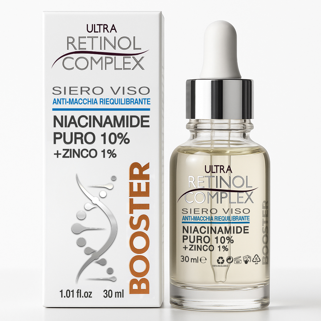 Siero viso con Niacinamide 10% e Zinco 1% 30 ml Retinol Complex