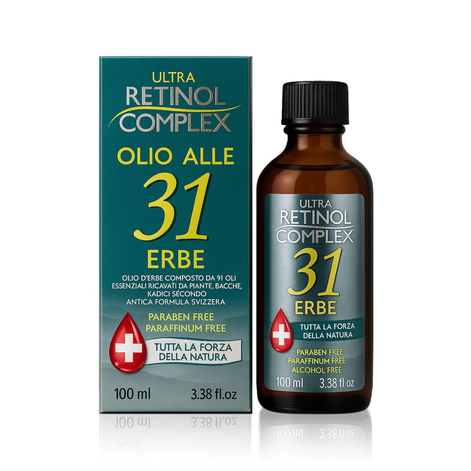 Olio alle 31 erbe 100 ml Retinol Complex
