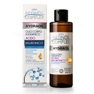 Olio eudermico all’acido jaluronico 200 ml Retinol Complex