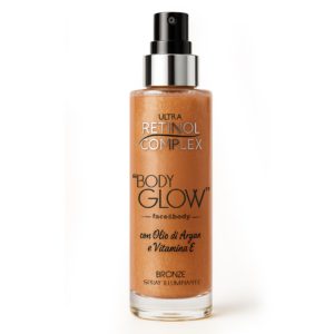 Body Glow spray illuminante corpo Bronze 200 ml Retinol Complex