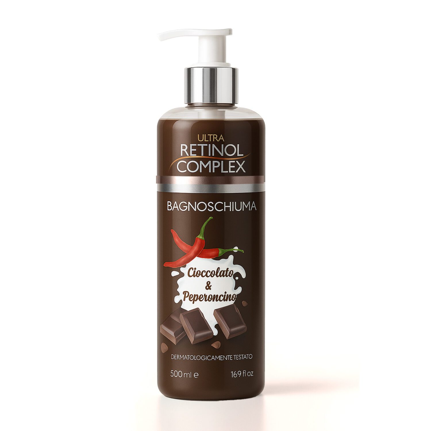 Bagnodoccia Cioccolato e Peperoncino 500 ml Retinol Complex
