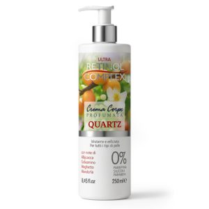 Crema profumata corpo Quartz 250 ml Retinol Complex