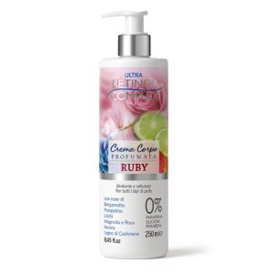 Crema corpo profumata Ruby 250 ml Retinol Complex
