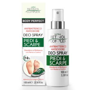 Deo spray piedi e scarpe 100 ml Retinol Complex