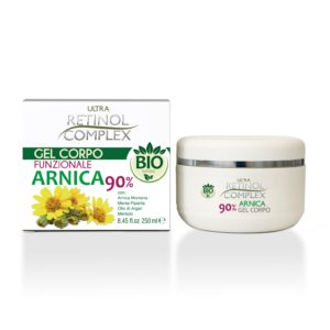 Crema corpo gel biologica arnica al 90% 250 ml Retinol Complex