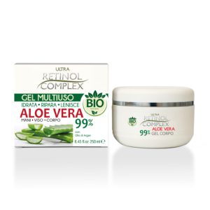 Crema corpo biologica Aloe Vera 99% 250 ml Retinol Complex