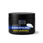 Shampoo scrub esfoliante con acido jaluronico 400 ml Retinol Complex