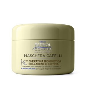 Linea Cheratina maschera con cheratina biomimetica 300 ml Retinol Complex