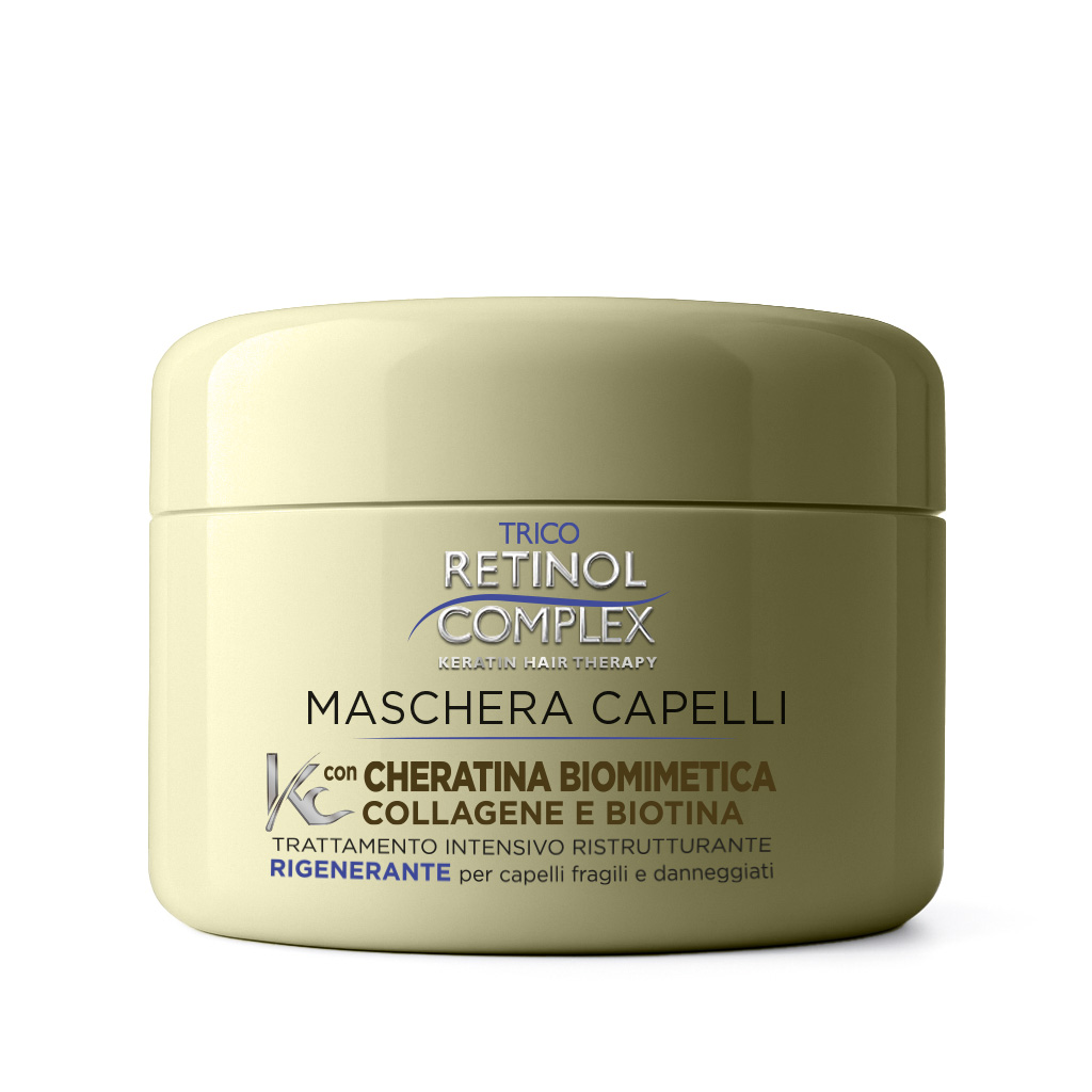 Linea Cheratina maschera con cheratina biomimetica 300 ml Retinol Complex