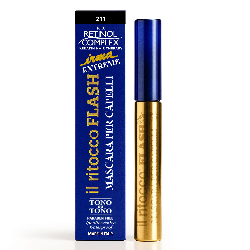 ritocco flash mascara capelli nero