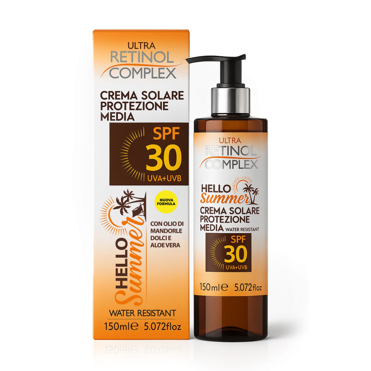 Crema solare SPF 30 150 ml Retinol Complex