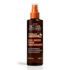 Olio secco super abbronzante 200 ml Retinol Complex