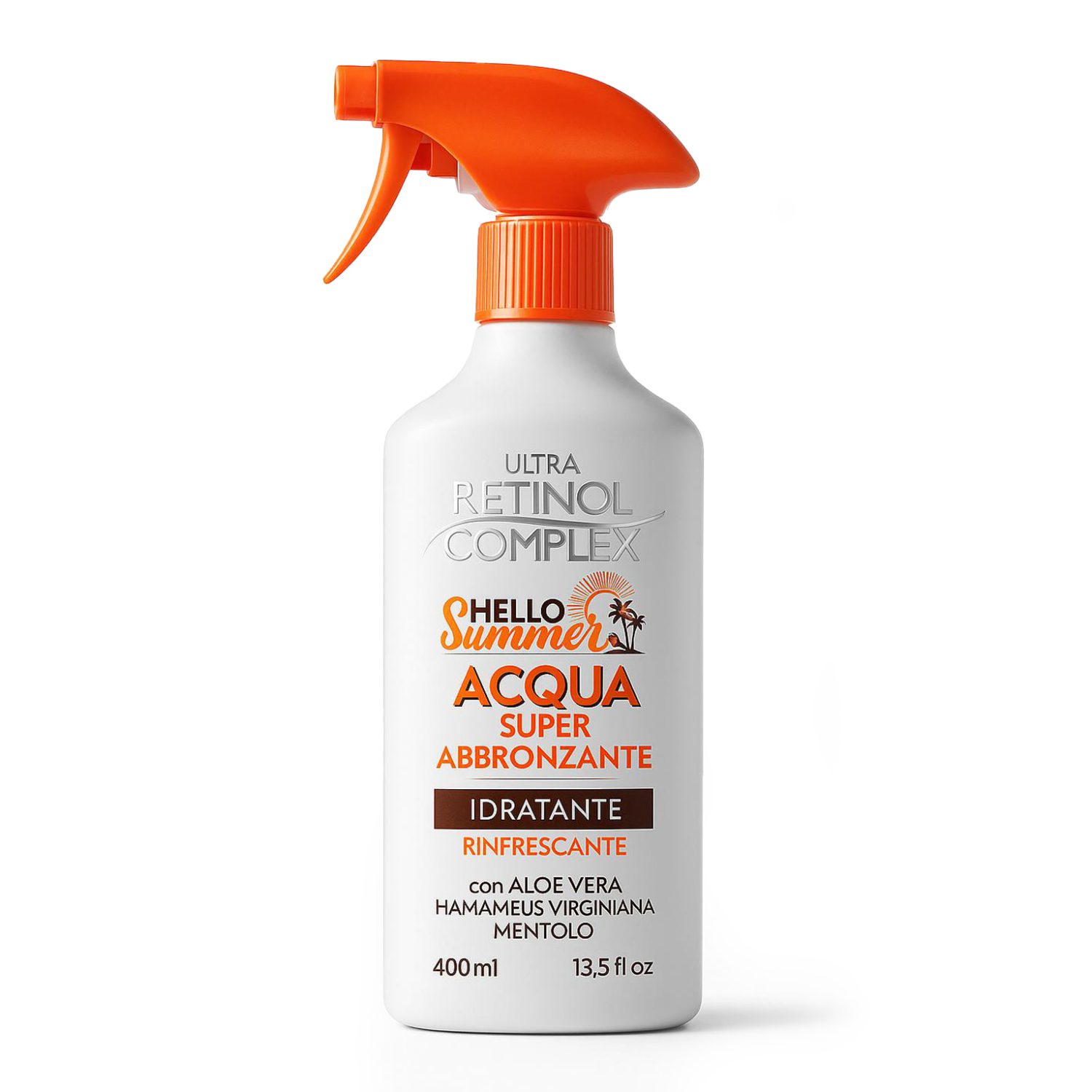 Acqua super abbronzante 400 ml Retinol Complex
