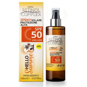 Linea Hello Summer spray solare SPF50 150 ml Retinol Complex