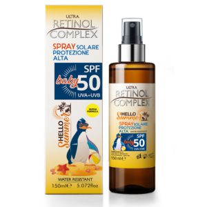 Linea Hello Summer spray solare SPF5 Baby 150 ml Retinol Complex
