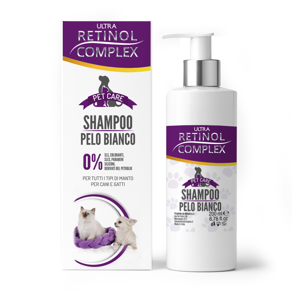 Shampoo pelo bianco 200 ml Retinol Complex