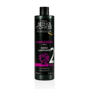 Laminazione step 2 siero laminante 300 ml Trico Retinol Complex Professional