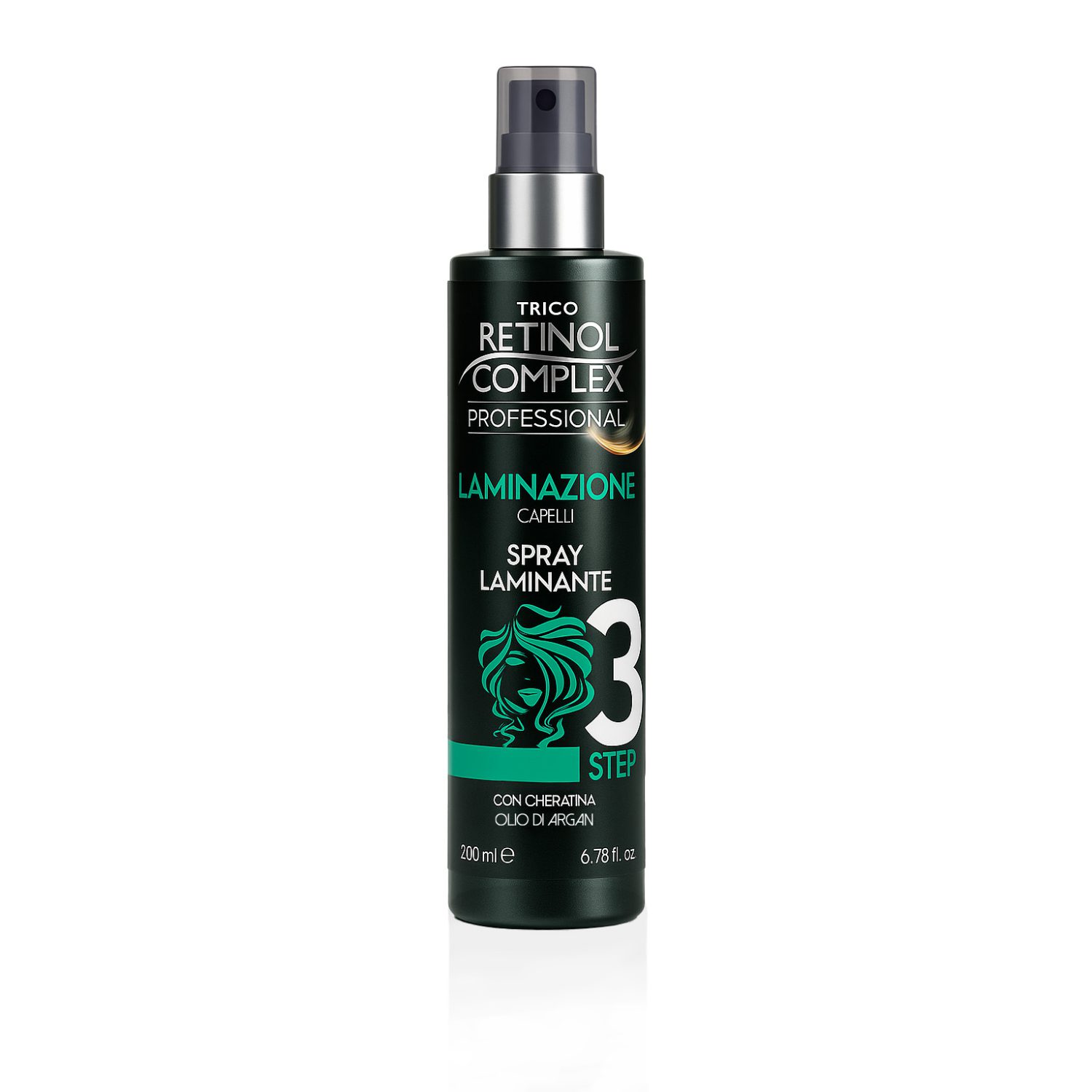 Laminazione step 3 spray laminante 200 ml Trico Retinol Complex Professional