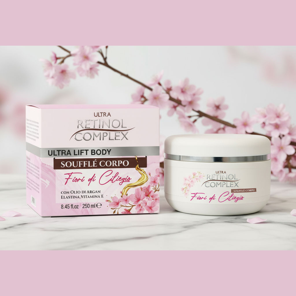 crema corpo souffle foto ambientata