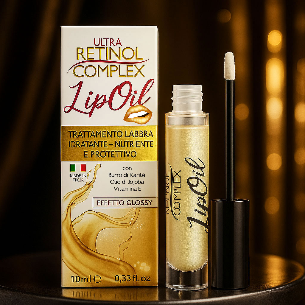 foto lip oil labbra ambientata