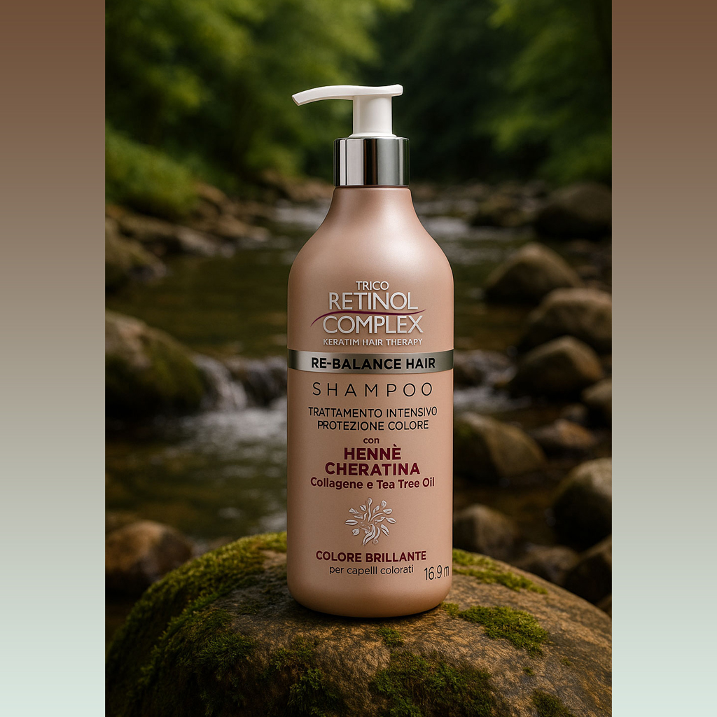 shampoo protezione colore foto ambientata