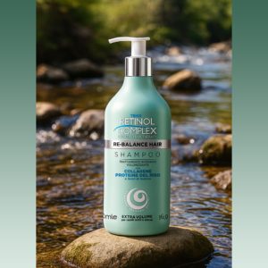 shampoo volumizzante foto ambientata