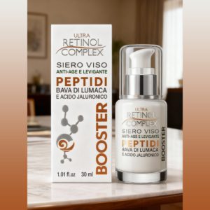 siero viso booster ai peptidi e bava di lumaca