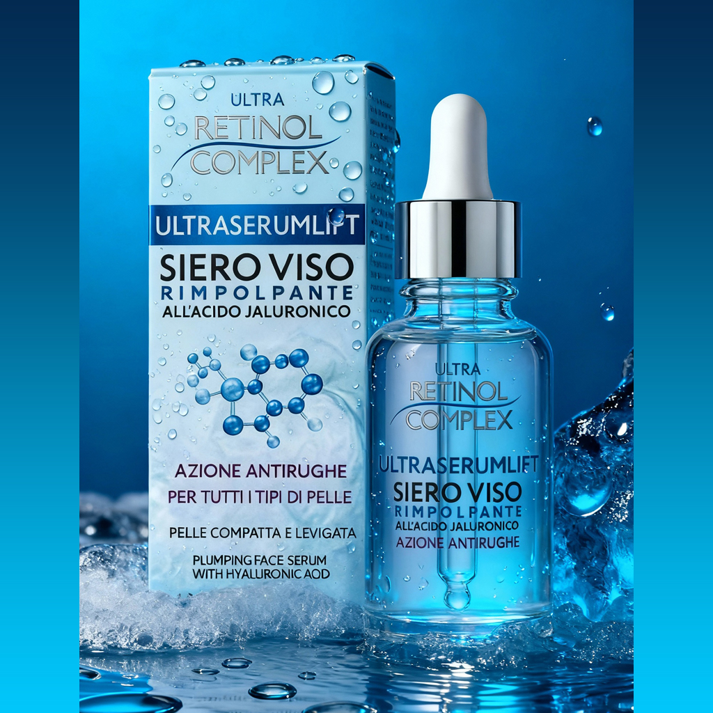 siero viso con acido ialuronico foto ambientata