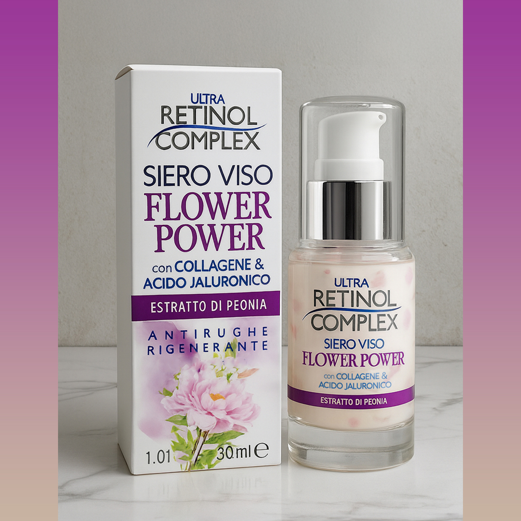 siero viso power flower foto ambientata