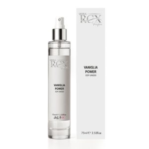 Vaniglia Power profumo corpo EDP unisex con vaniglia talcata