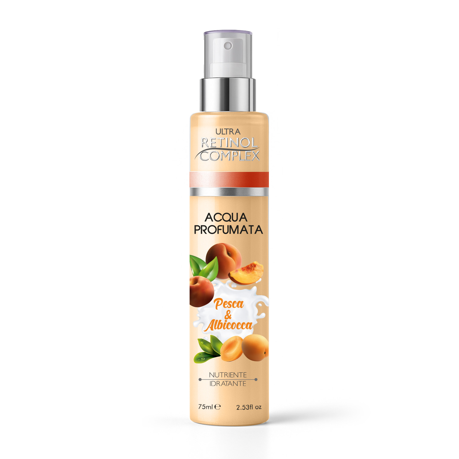 Acqua profumata corpo Pesca e Albicocca 75ml