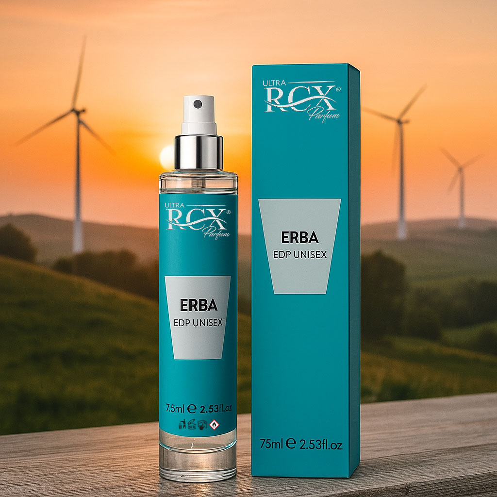 profumo erba foto ambientata