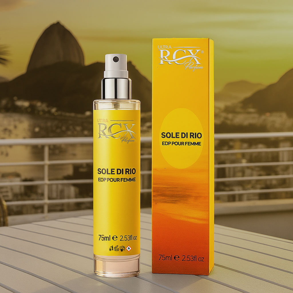 profumo sole di rio foto ambientata