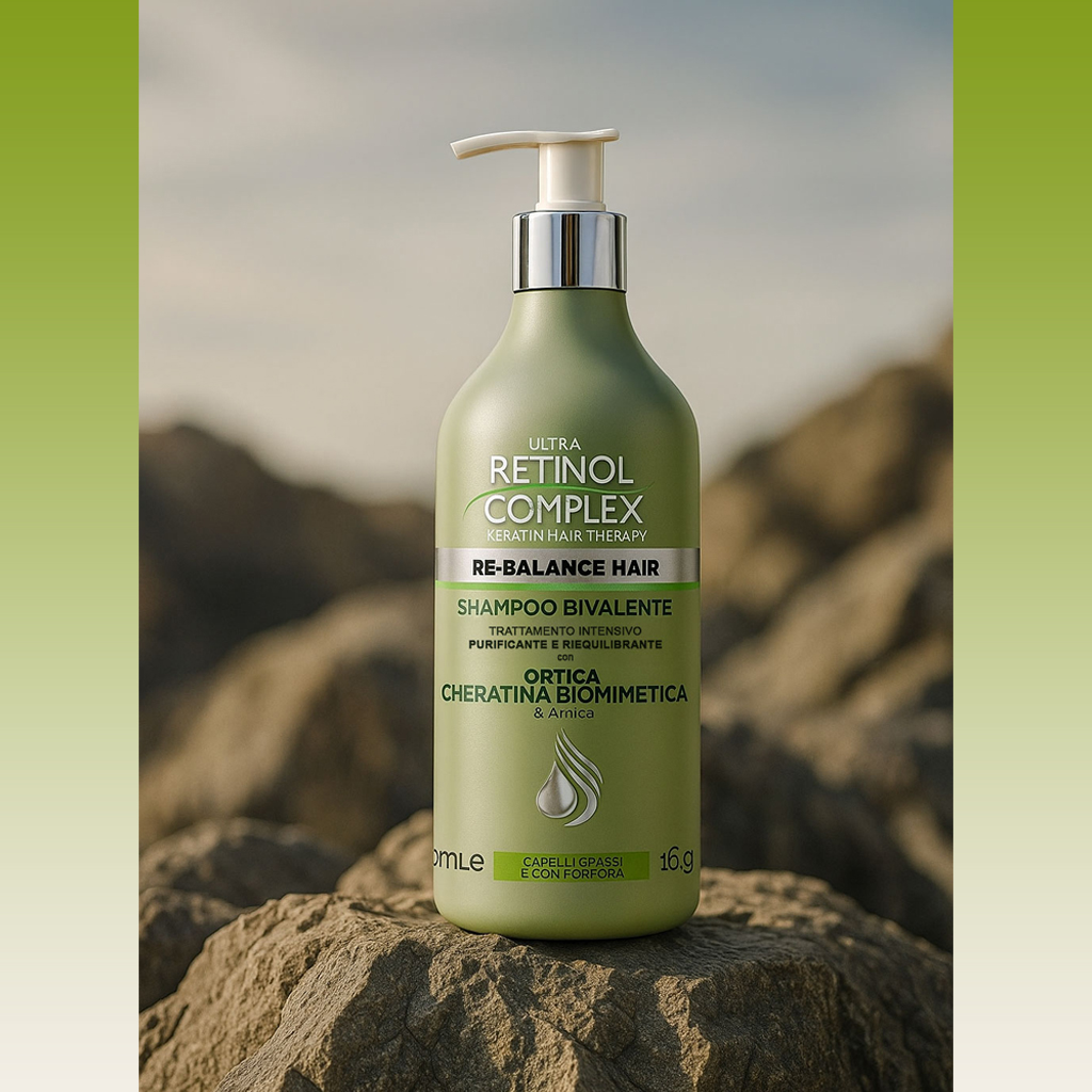 shampoo antiforfora foto ambientata