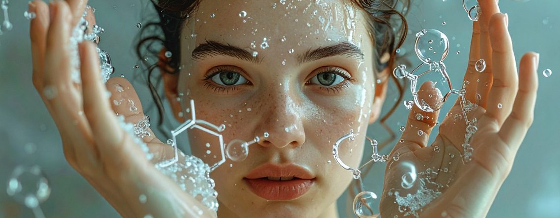 Acqua micellare Retinol Complex per la skin care del viso