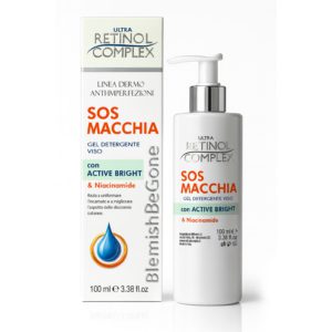 Gel detergente SOS Antimacchia Retinol Complex per pulizia profonda e tono uniforme