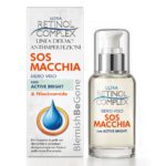 Siero viso SOS Antimacchia Retinol Complex per ridurre discromie e illuminare la pelle