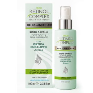 Siero capelli grassi e con forfora Retinol Complex 100ml