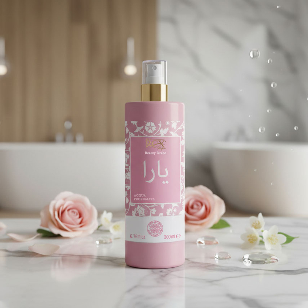 foto ambientata Beauty Àrabe retinol complex acqua profumata