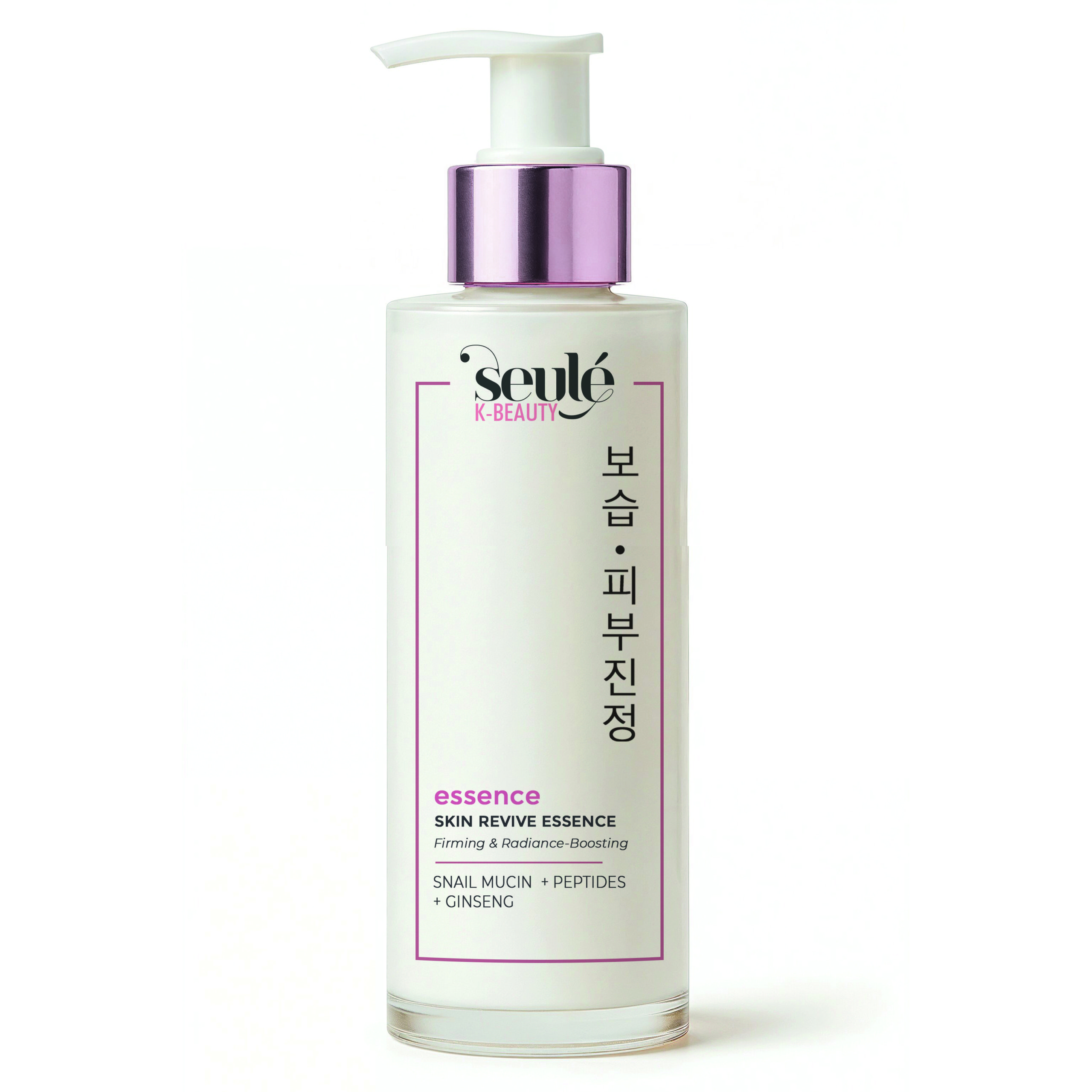 Lozione Trattante Essence con Bava di Lumaca, Peptidi e Ginseng - Seulé K-Beauty